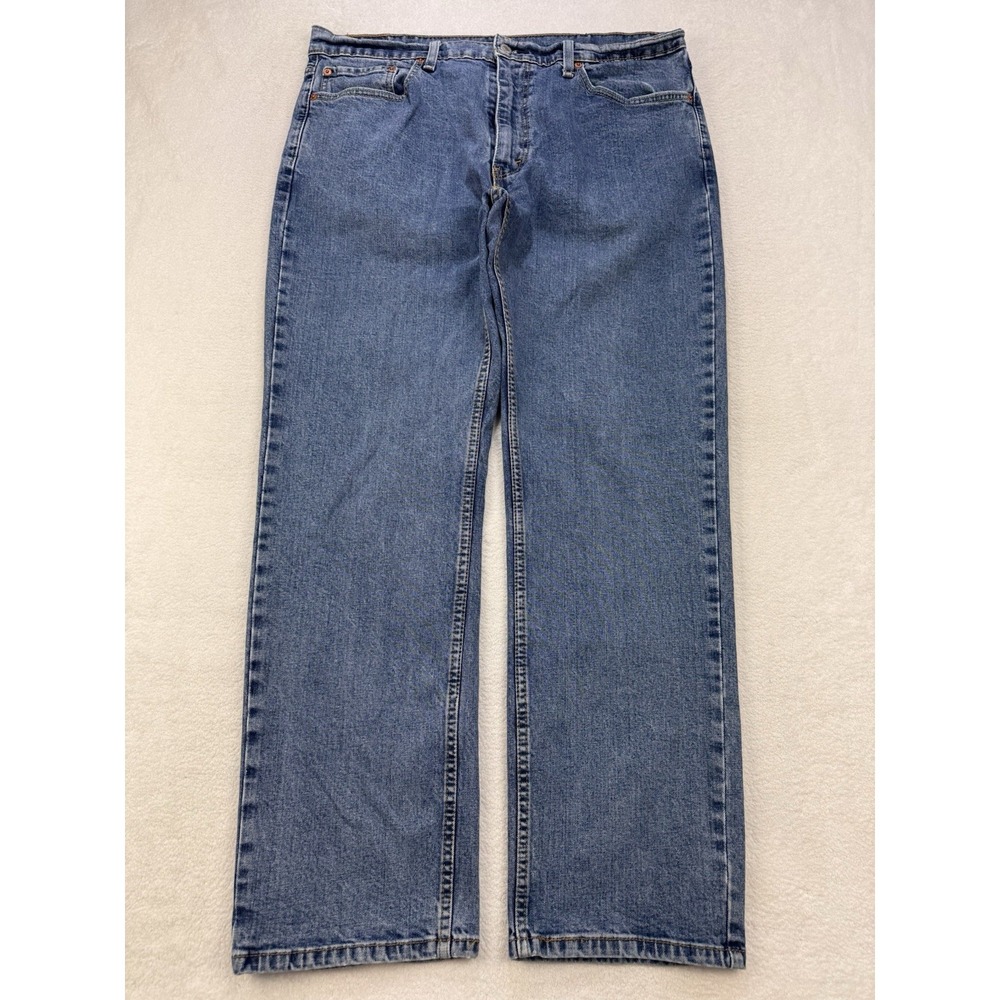 Levis 559 Jeans Men 38x32 Blue Relaxed Straight Medium Fade Denim